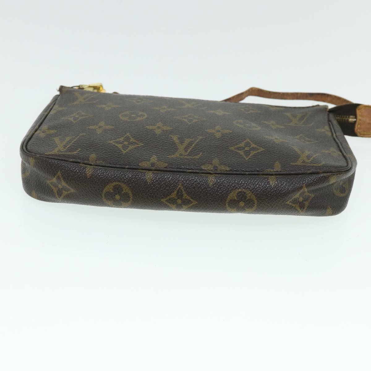 LOUIS VUITTON Monogram Pochette Accessoires Pouch M51980 LV bs8375