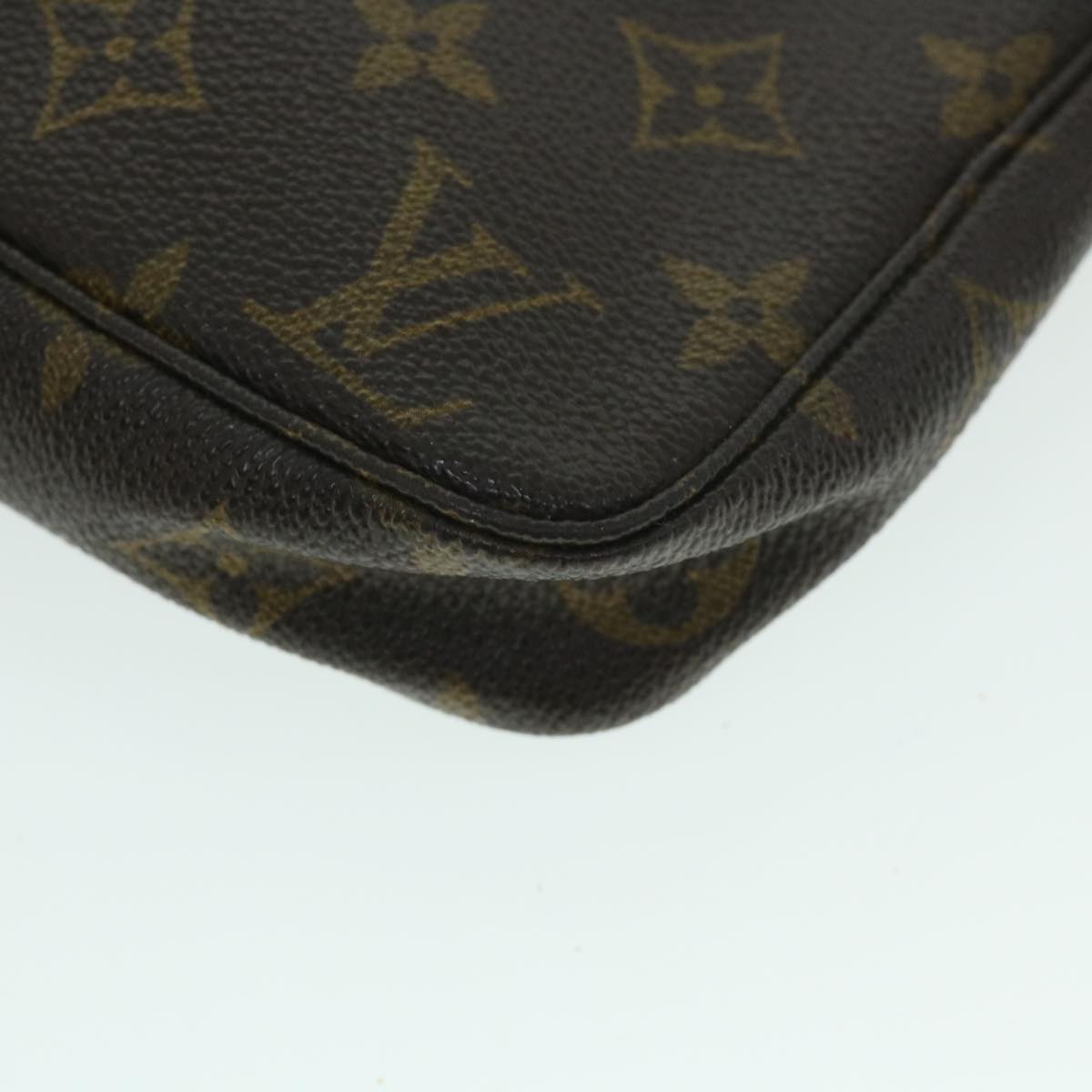 LOUIS VUITTON Monogram Pochette Accessoires Pouch M51980 LV bs8375