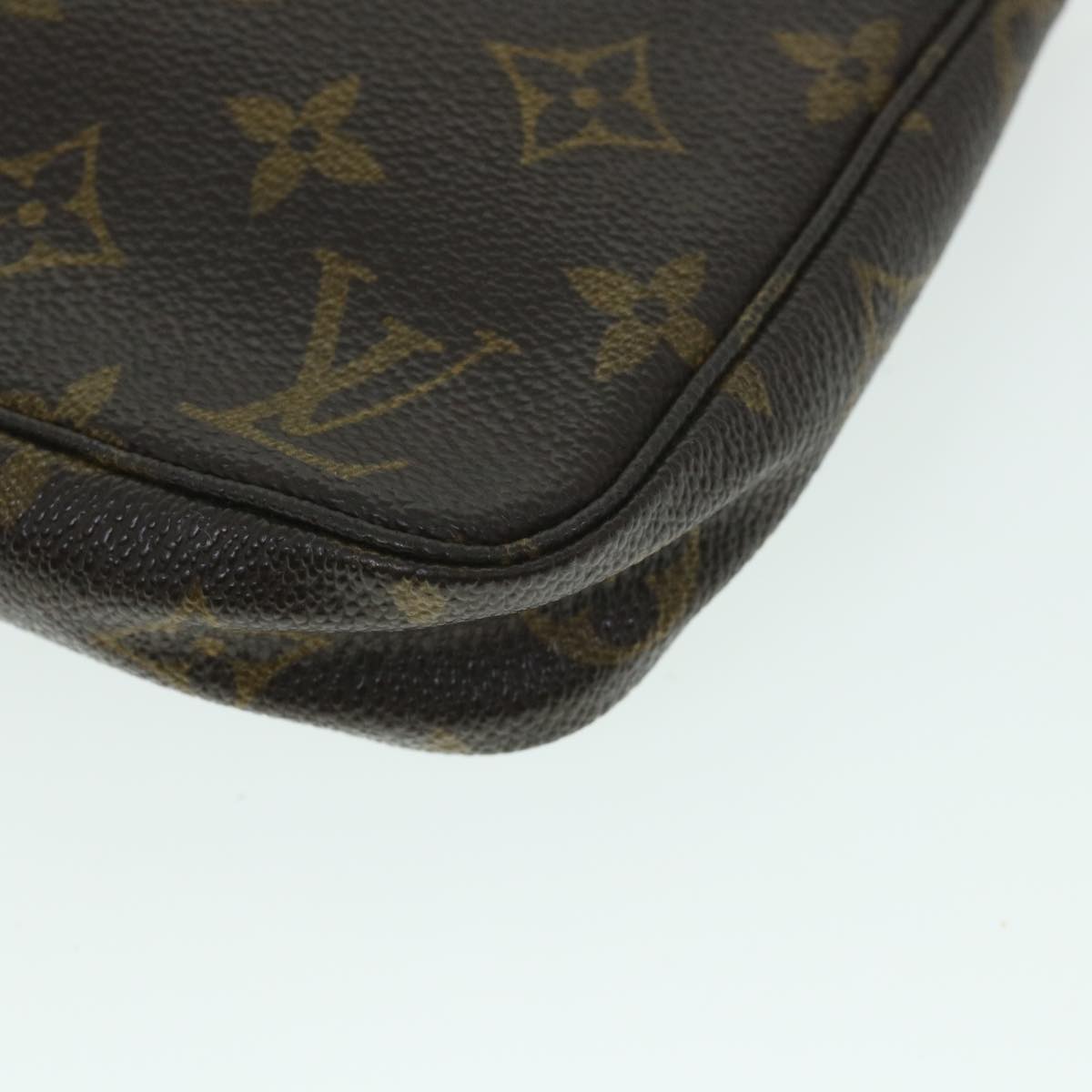 LOUIS VUITTON Monogram Pochette Accessoires Pouch M51980 LV bs8375