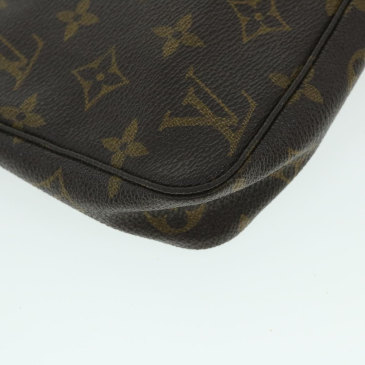 LOUIS VUITTON Monogram Pochette Accessoires Pouch M51980 LV bs8375