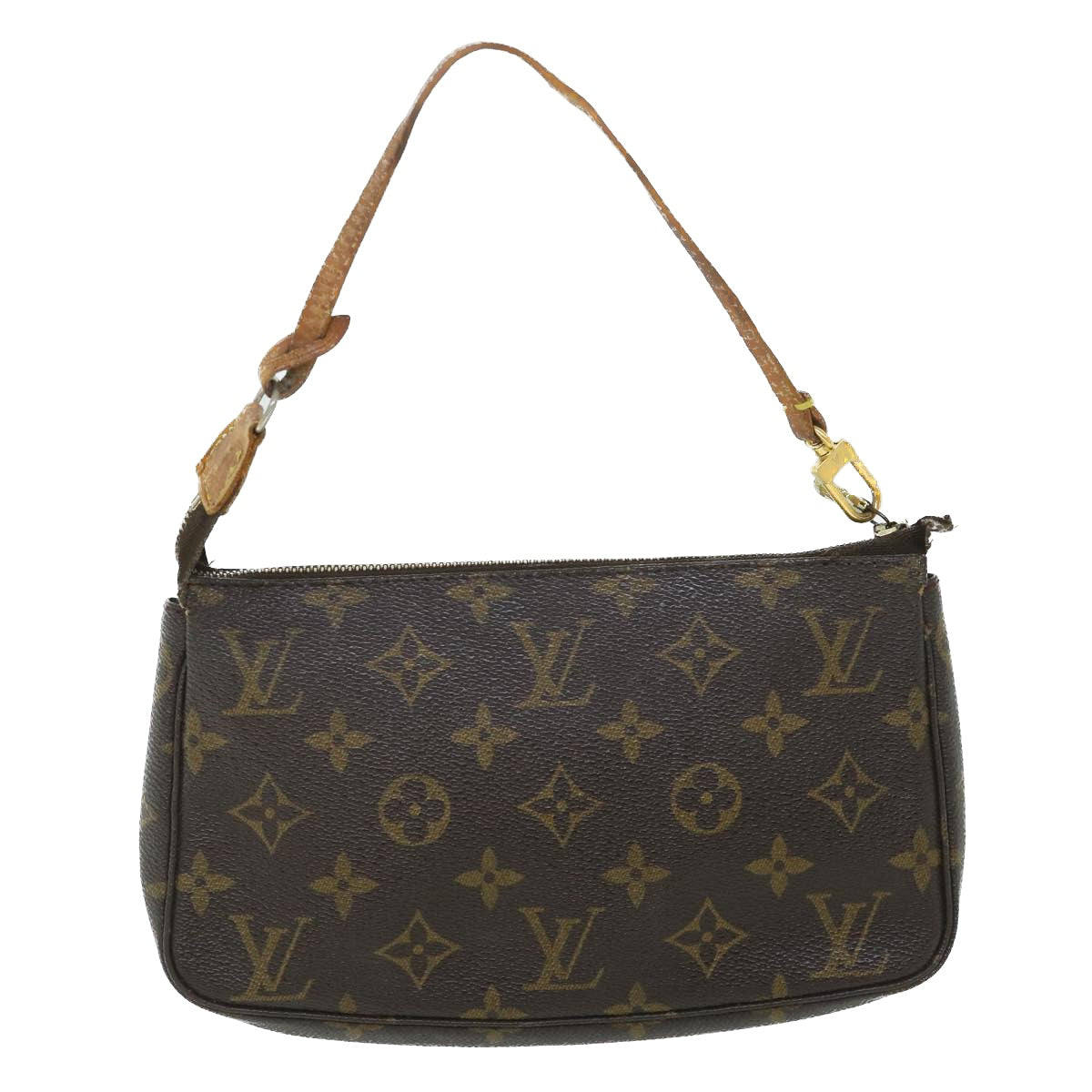 LOUIS VUITTON Monogram Pochette Accessoires Pouch M51980 LV bs8375