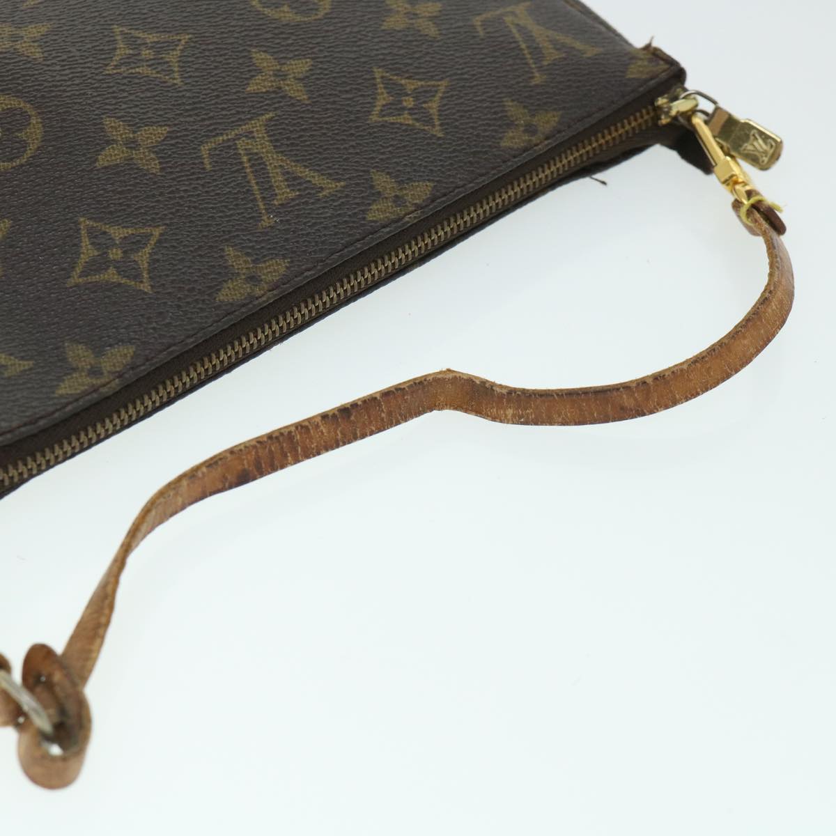 LOUIS VUITTON Monogram Pochette Accessoires Pouch M51980 LV bs8375