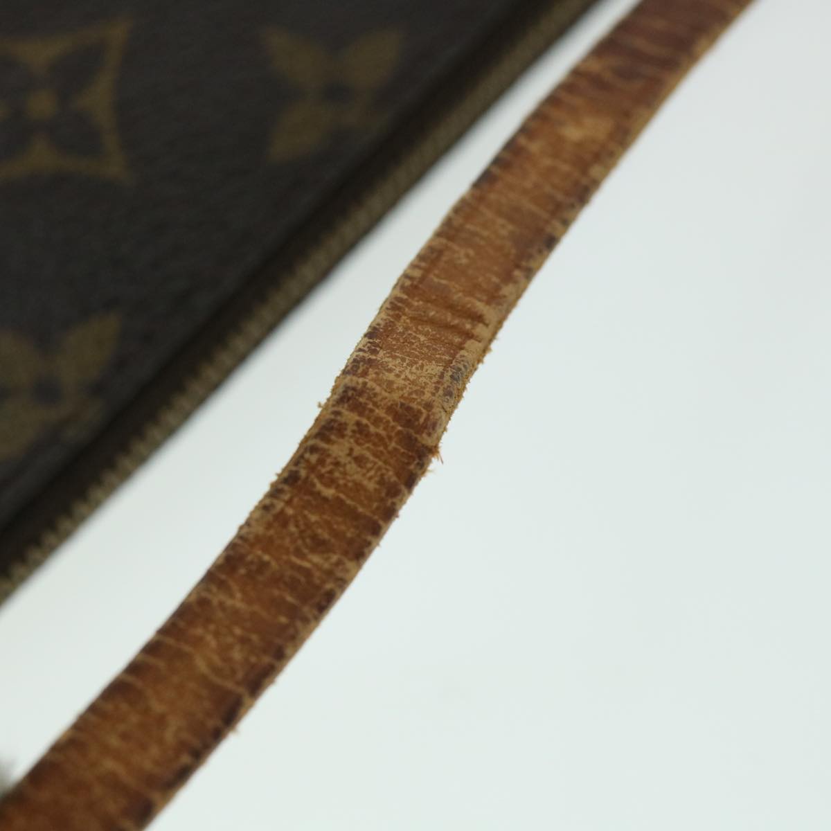 LOUIS VUITTON Monogram Pochette Accessoires Pouch M51980 LV bs8375