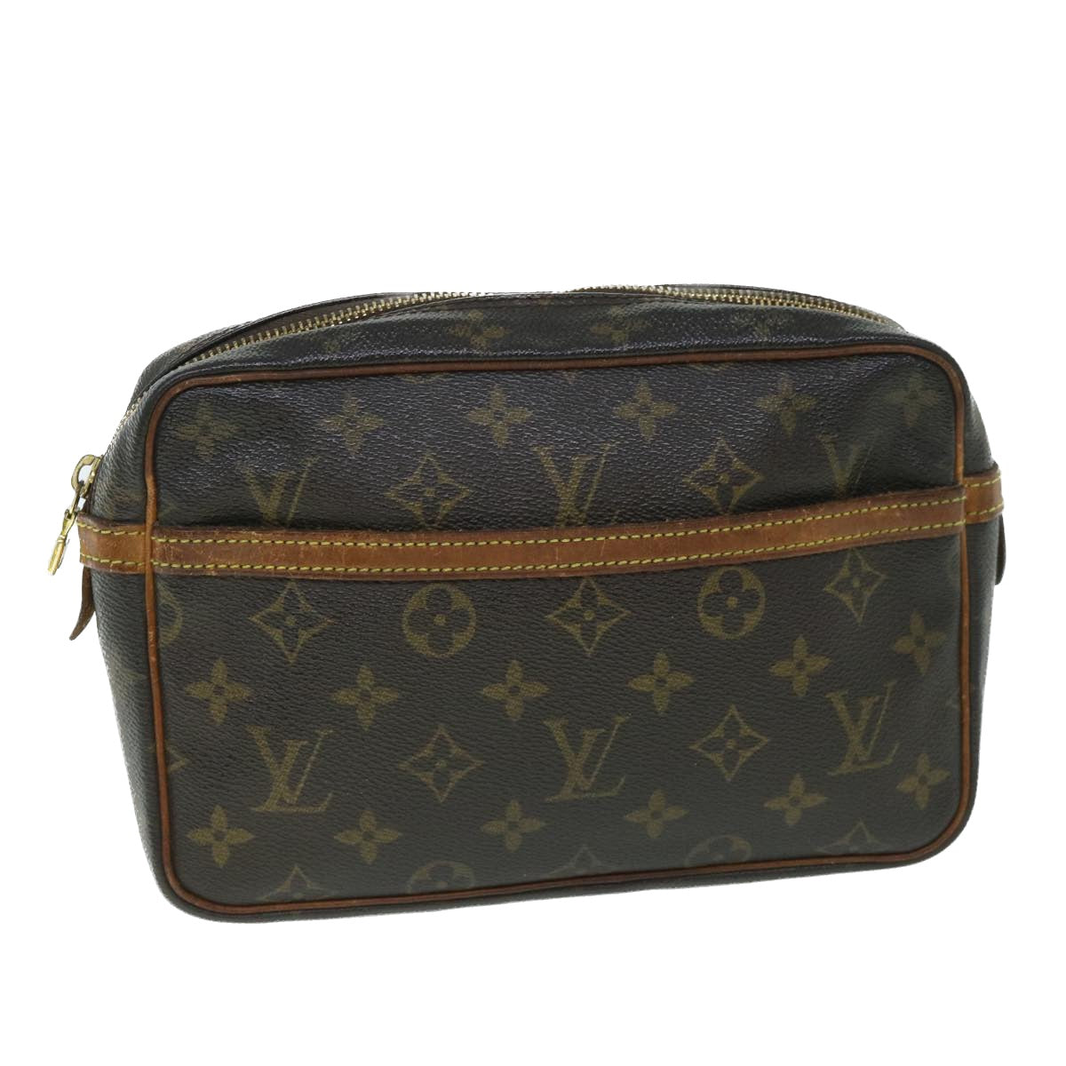 LOUIS VUITTON Monogram Compiegne 23 Clutch Bag M51847 LV bs8378