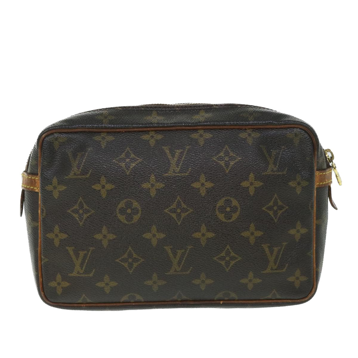 LOUIS VUITTON Monogram Compiegne 23 Clutch Bag M51847 LV bs8378