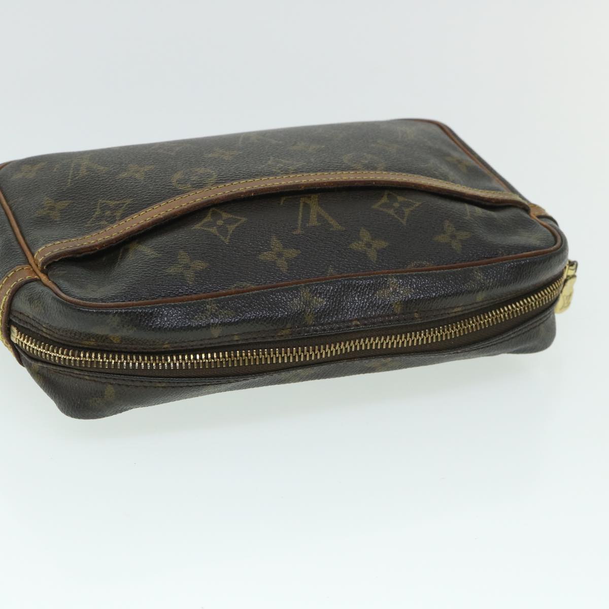 LOUIS VUITTON Monogram Compiegne 23 Clutch Bag M51847 LV bs8378