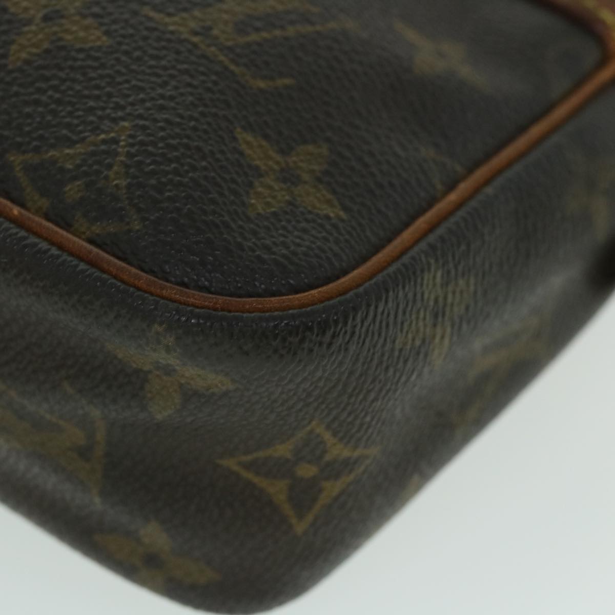 LOUIS VUITTON Monogram Compiegne 23 Clutch Bag M51847 LV bs8378