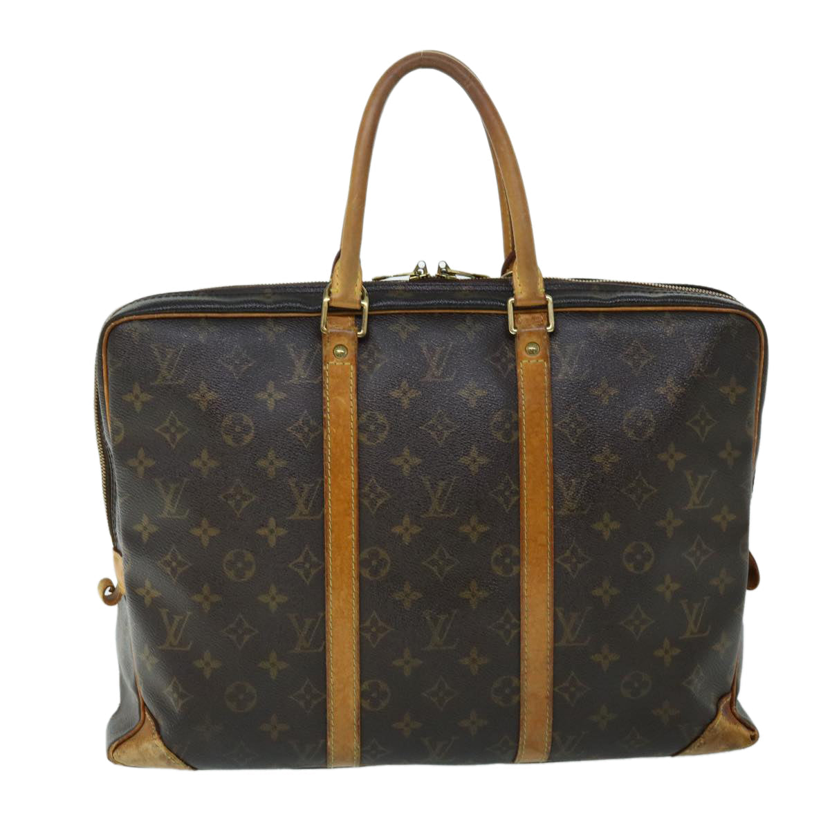 LOUIS VUITTON Monogram Porte Documents Voyage Business Bag M52005 LV bs8380