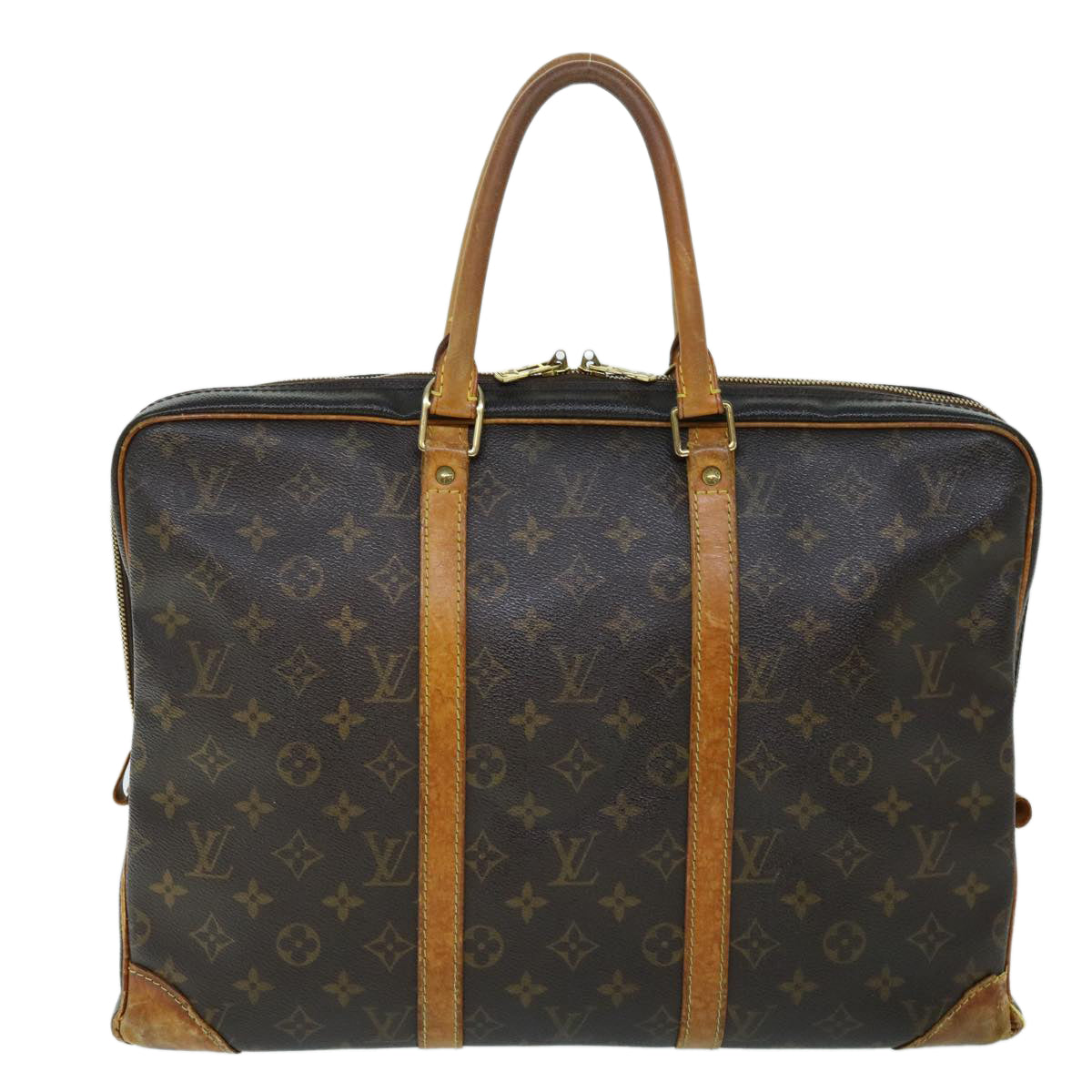 LOUIS VUITTON Monogram Porte Documents Voyage Business Bag M52005 LV bs8380