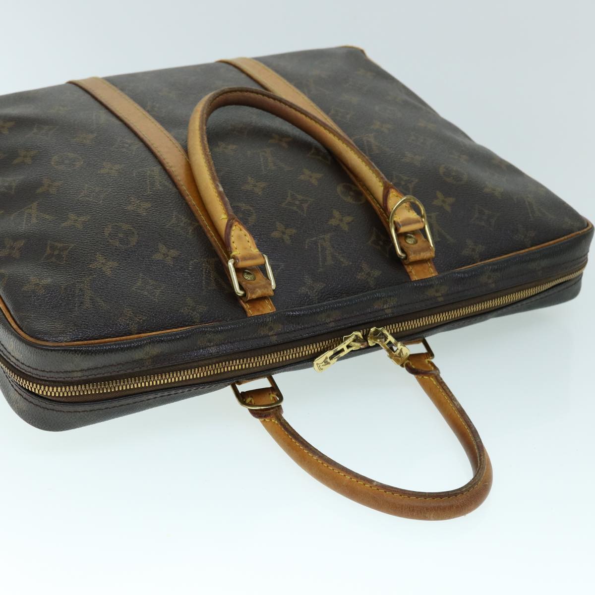 LOUIS VUITTON Monogram Porte Documents Voyage Business Bag M52005 LV bs8380