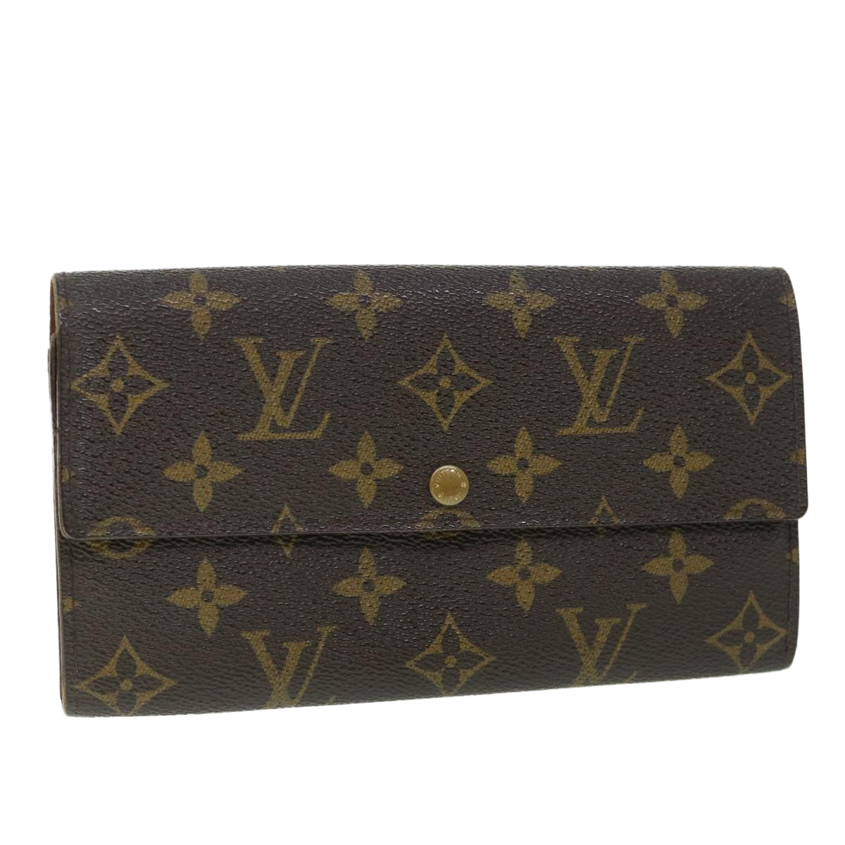 LOUIS VUITTON Monogram Portefeuille Sarah Long Wallet M61734 LV bs8416
