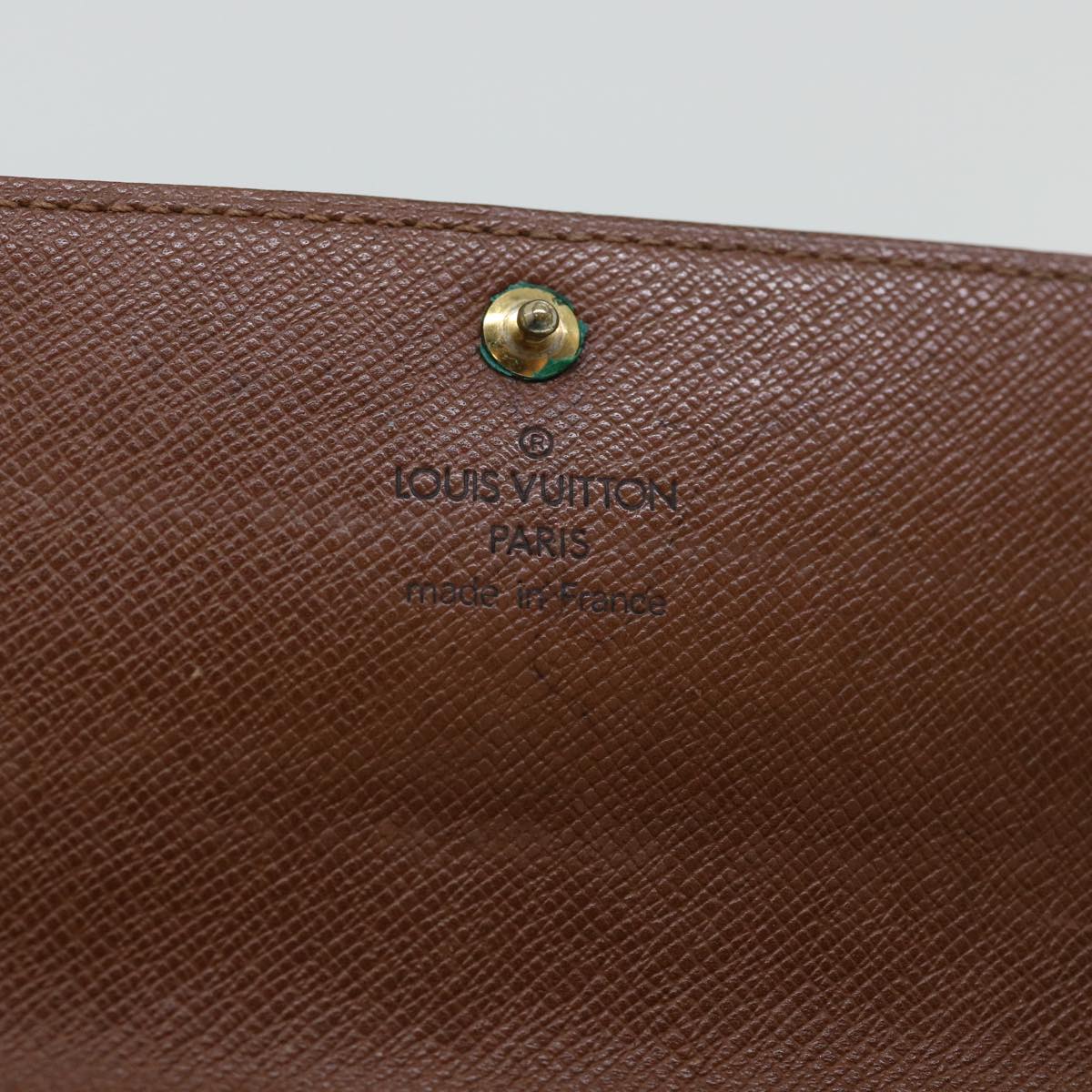LOUIS VUITTON Monogram Portefeuille Sarah Long Wallet M61734 LV bs8416