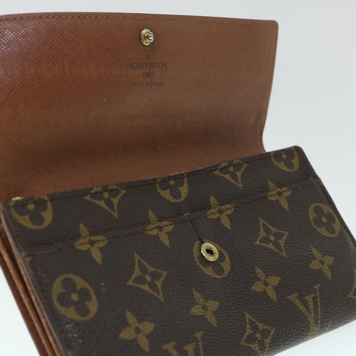 LOUIS VUITTON Monogram Portefeuille Sarah Long Wallet M61734 LV bs8416