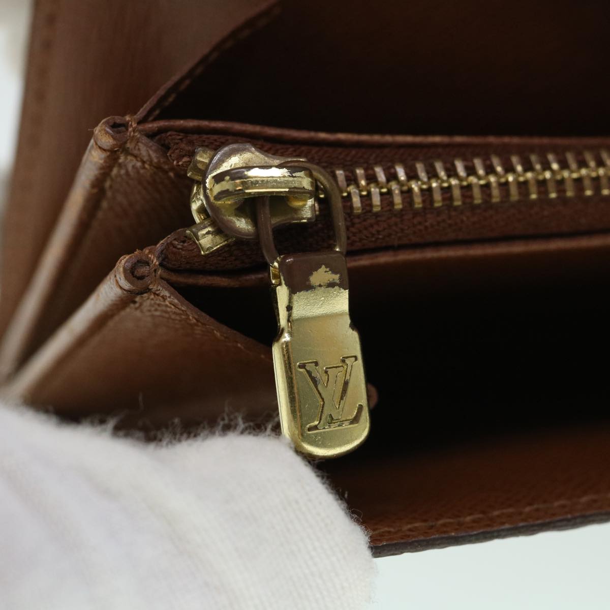 LOUIS VUITTON Monogram Portefeuille Sarah Long Wallet M61734 LV bs8416