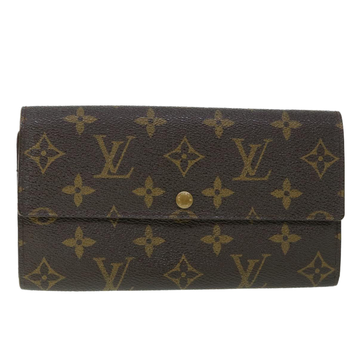 LOUIS VUITTON Monogram Portefeuille Sarah Long Wallet M61734 LV bs8416