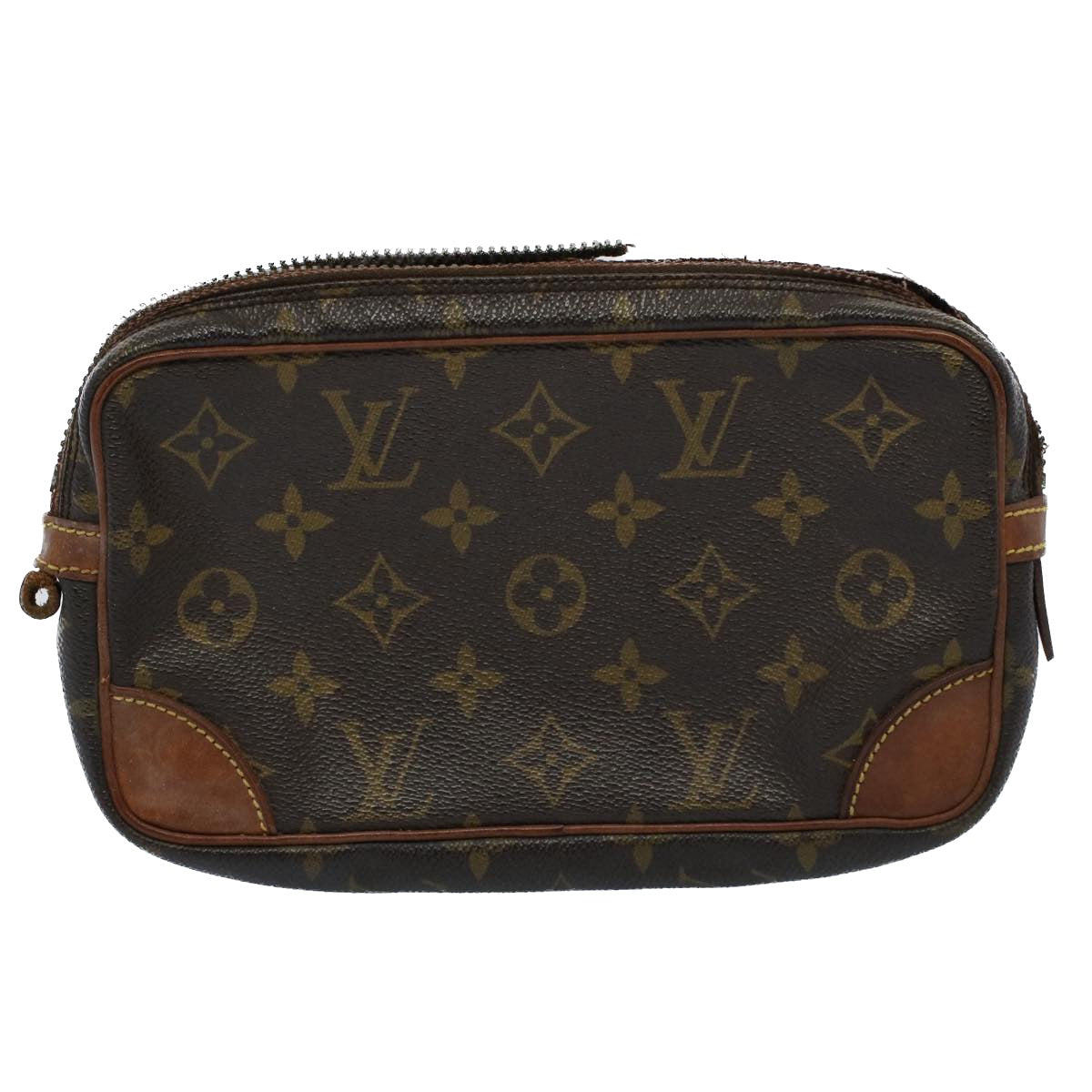 LOUIS VUITTON Monogram Clutch Bag Key Case 4Set LV bs8417