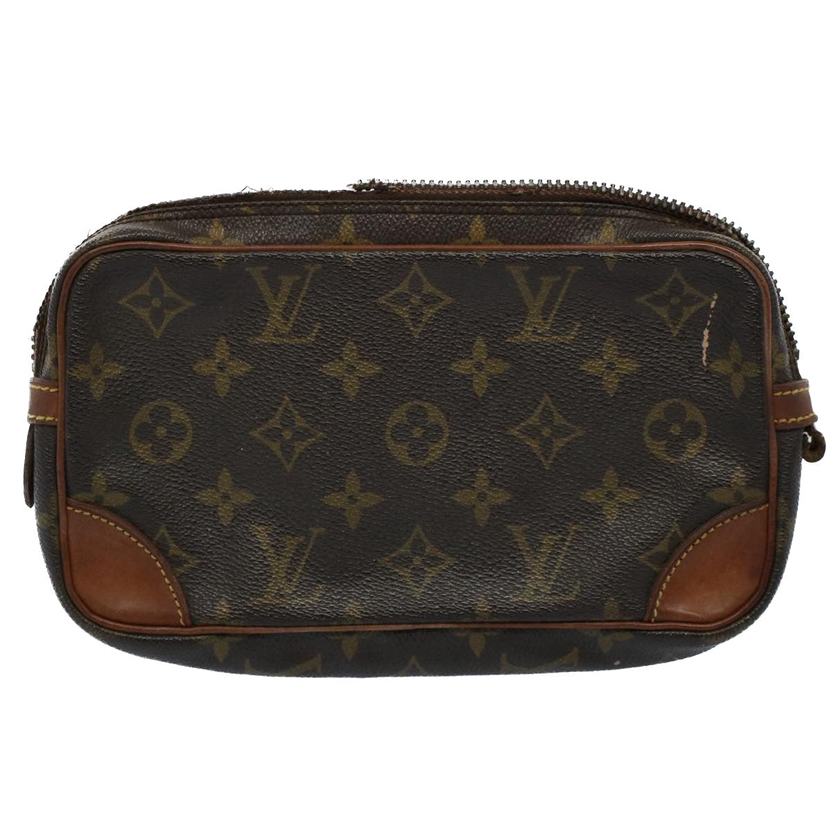 LOUIS VUITTON Monogram Clutch Bag Key Case 4Set LV bs8417
