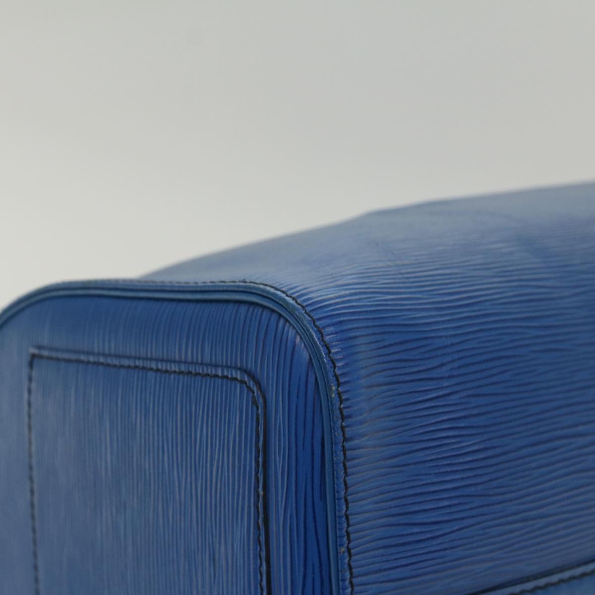 LOUIS VUITTON Epi Speedy 35 Hand Bag Toledo Blue M42995 LV bs8442