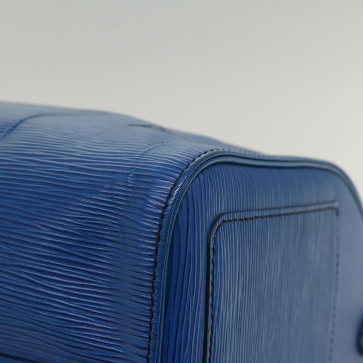 LOUIS VUITTON Epi Speedy 35 Hand Bag Toledo Blue M42995 LV bs8442
