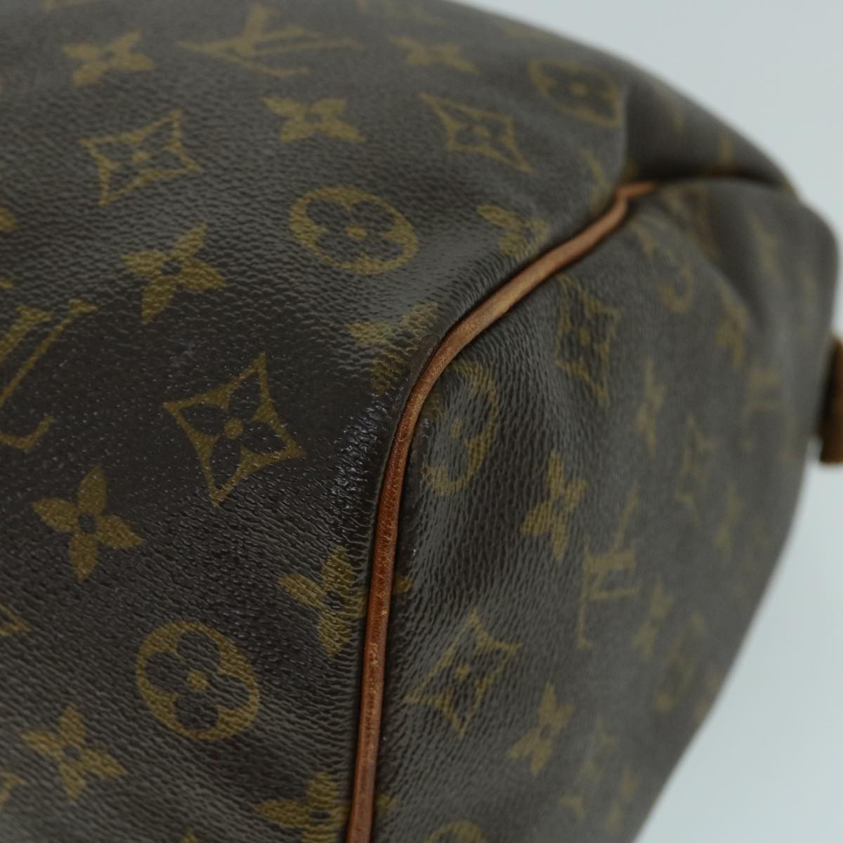 LOUIS VUITTON Monogram Speedy 35 Hand Bag M41524 LV bs8445