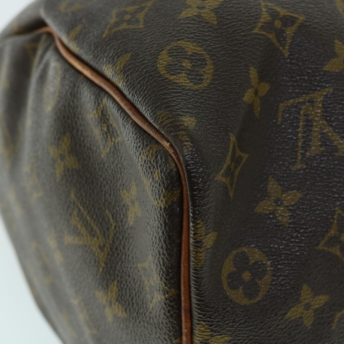 LOUIS VUITTON Monogram Speedy 35 Hand Bag M41524 LV bs8445