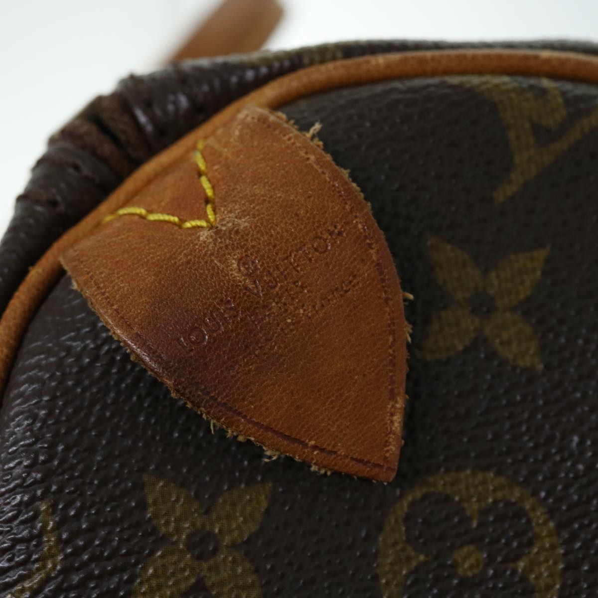 LOUIS VUITTON Monogram Speedy 35 Hand Bag M41524 LV bs8445