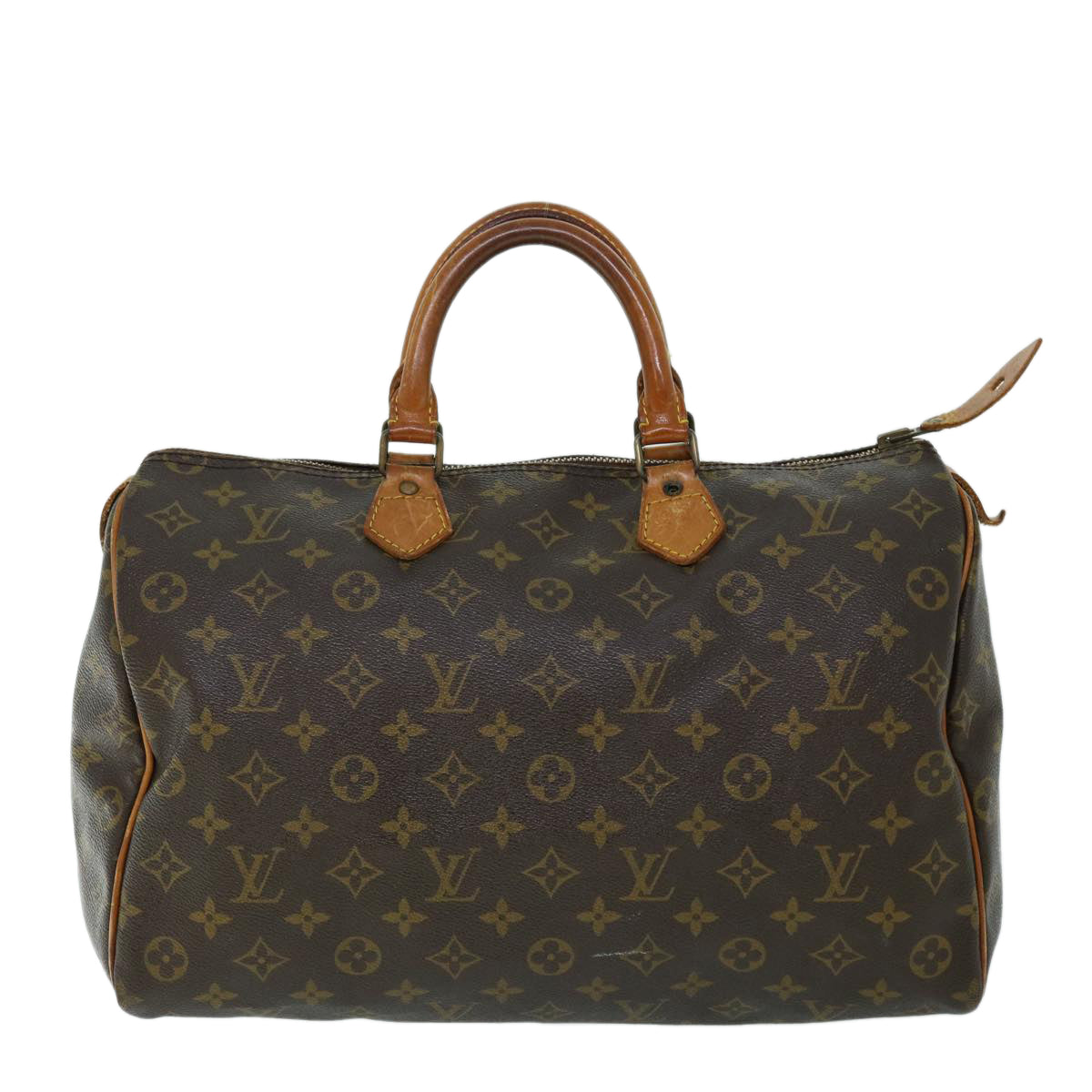 LOUIS VUITTON Monogram Speedy 35 Hand Bag M41524 LV bs8445