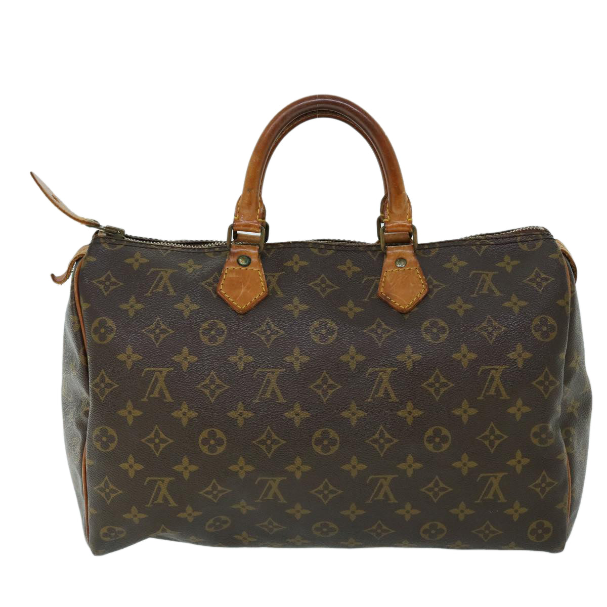 LOUIS VUITTON Monogram Speedy 35 Hand Bag M41524 LV bs8445