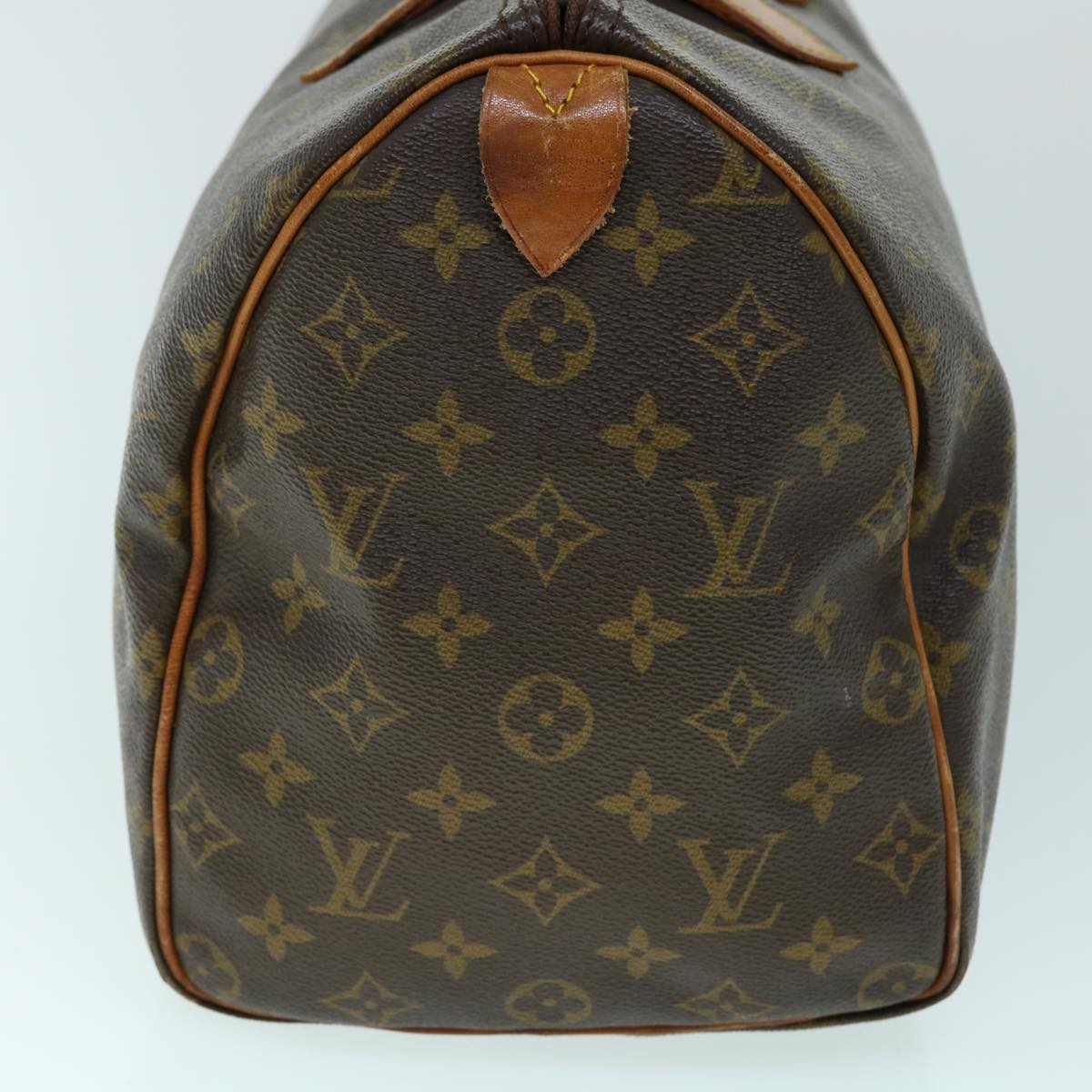 LOUIS VUITTON Monogram Speedy 35 Hand Bag M41524 LV bs8445