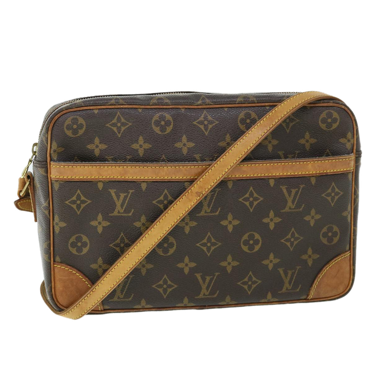 LOUIS VUITTON Monogram Trocadero 30 Shoulder Bag M51272 LV bs8457