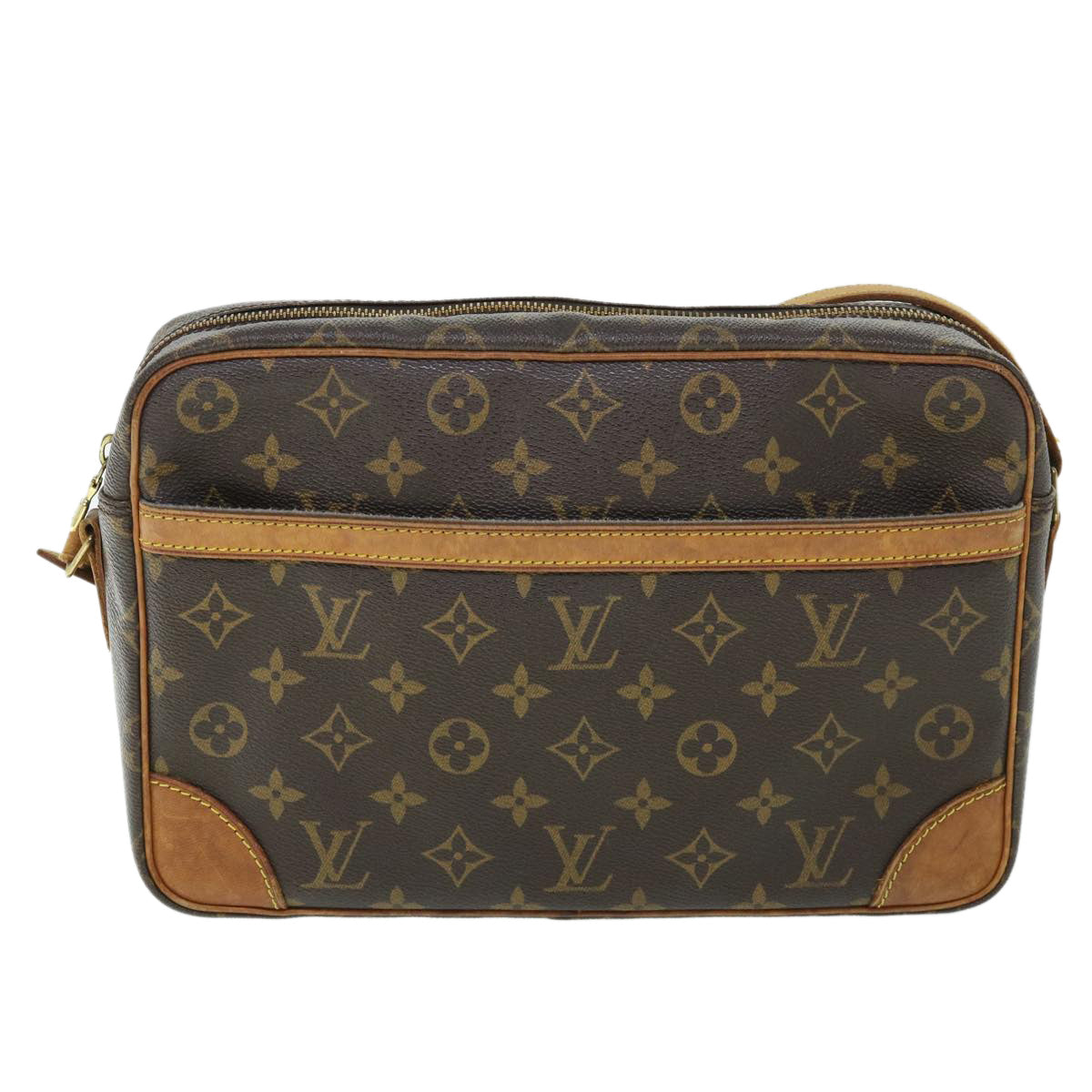 LOUIS VUITTON Monogram Trocadero 30 Shoulder Bag M51272 LV bs8457