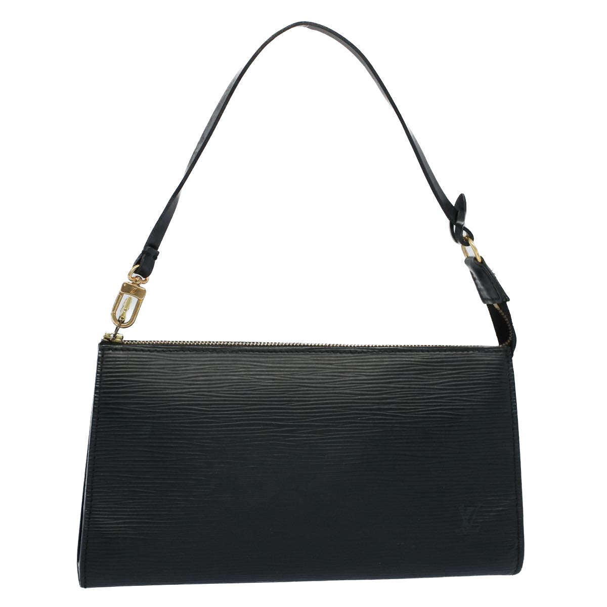 LOUIS VUITTON Epi Pochette Accessoires Accessory Pouch Black M52982 bs8460