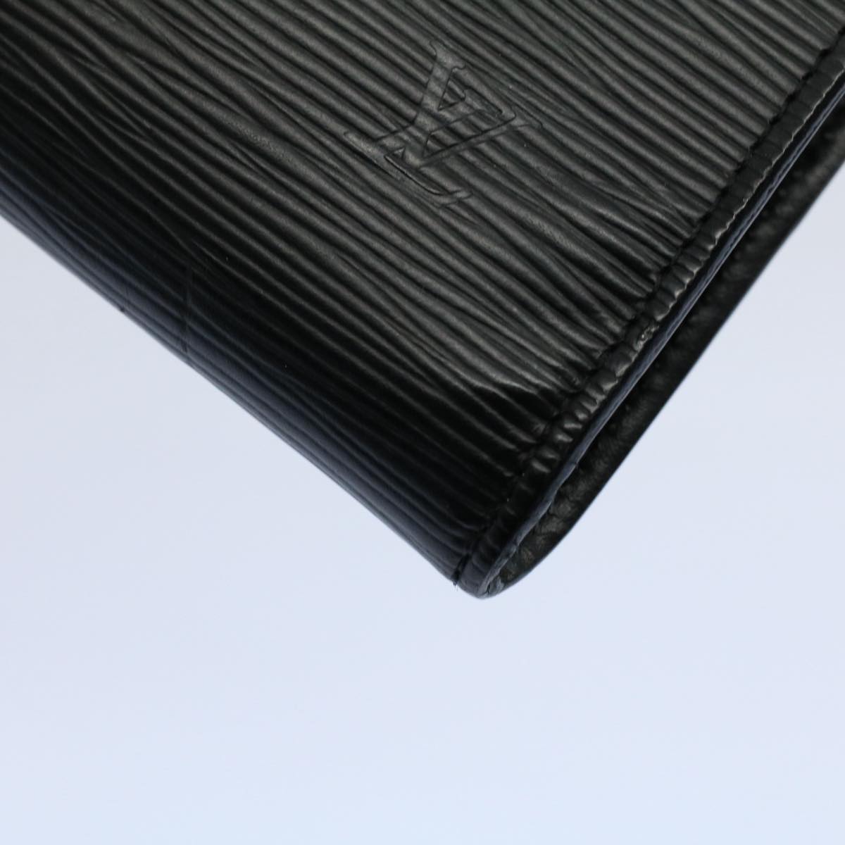 LOUIS VUITTON Epi Pochette Accessoires Accessory Pouch Black M52982 bs8460