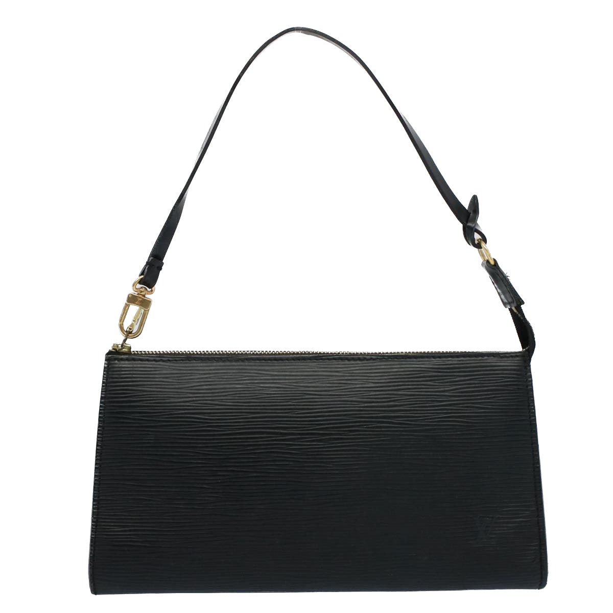 LOUIS VUITTON Epi Pochette Accessoires Accessory Pouch Black M52982 bs8460
