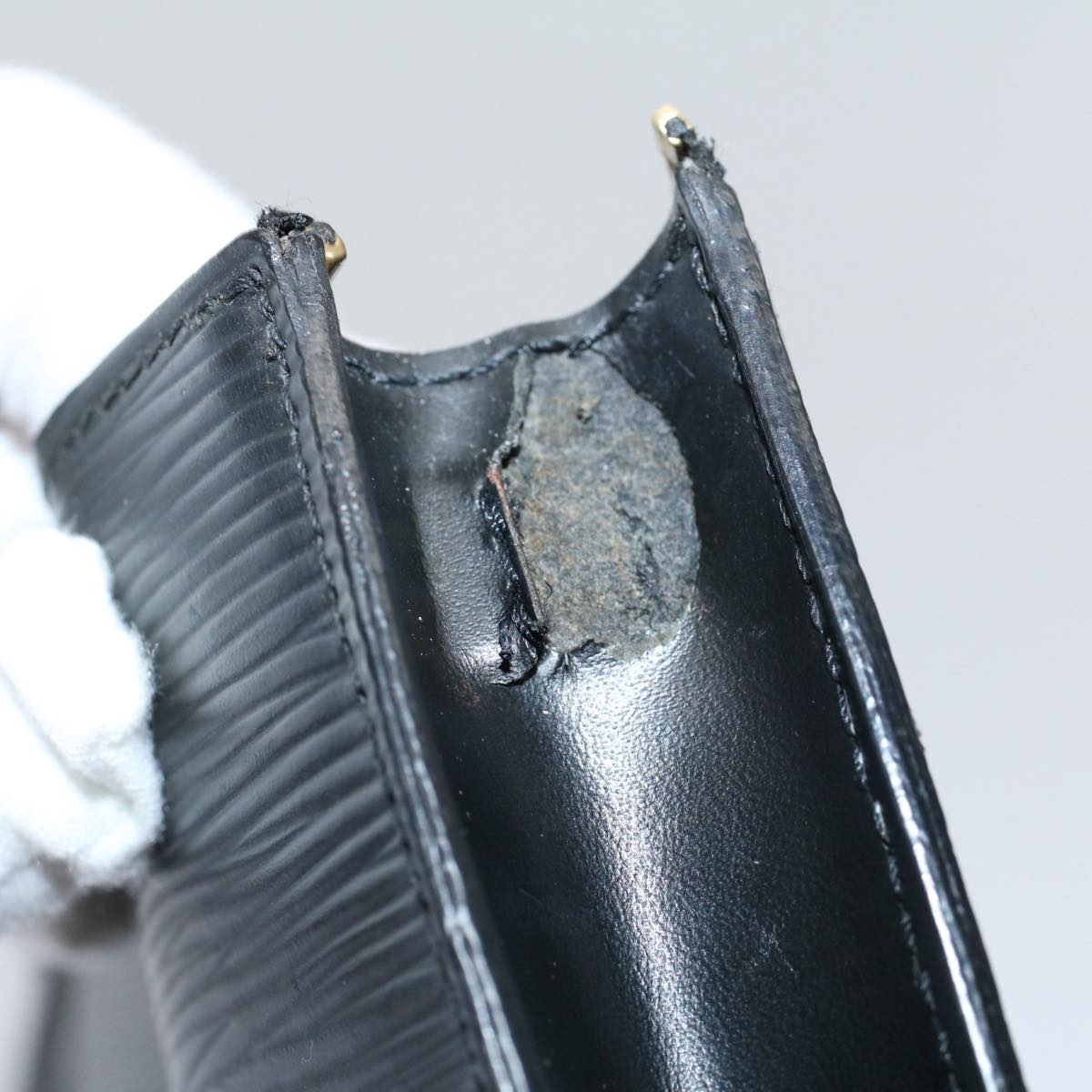 LOUIS VUITTON Epi Pochette Accessoires Accessory Pouch Black M52982 bs8460