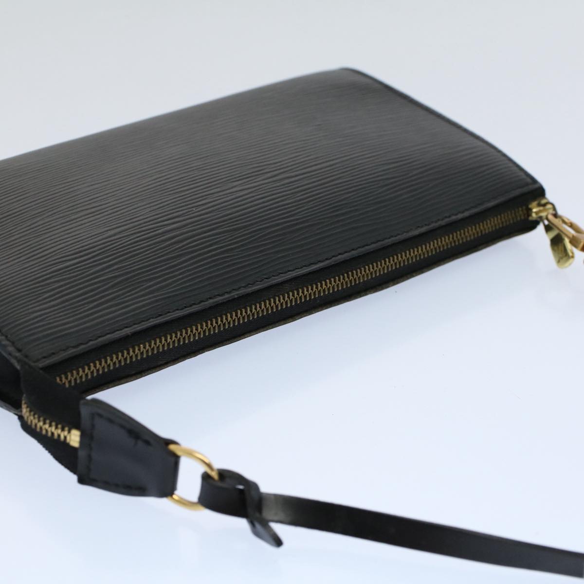 LOUIS VUITTON Epi Pochette Accessoires Accessory Pouch Black M52982 bs8460