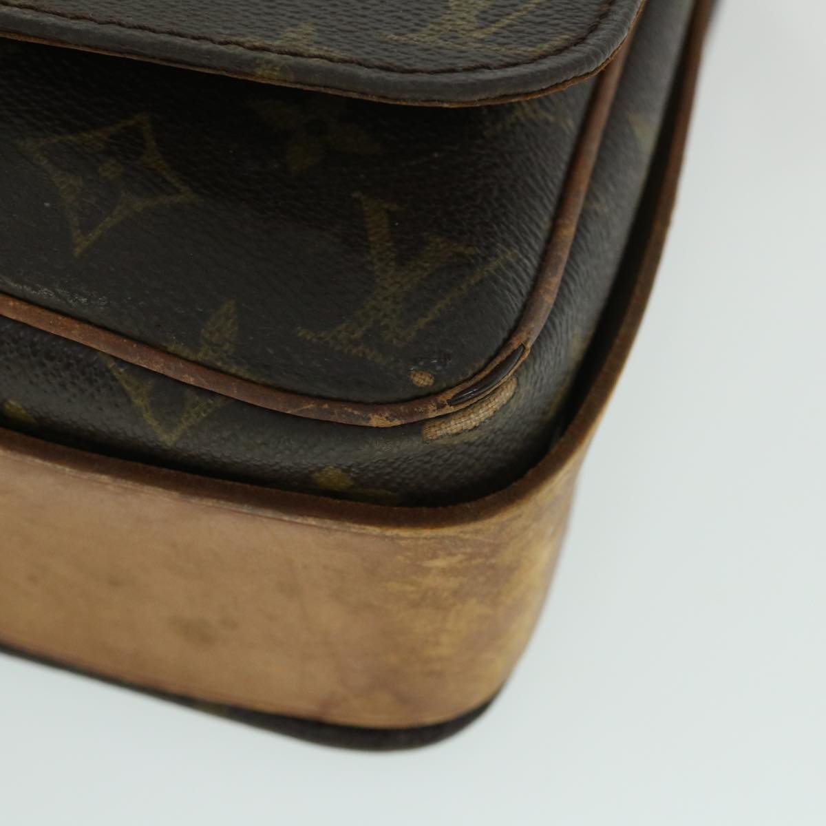 LOUIS VUITTON Monogram Cartouchiere GM Shoulder Bag M51252 LV bs8462