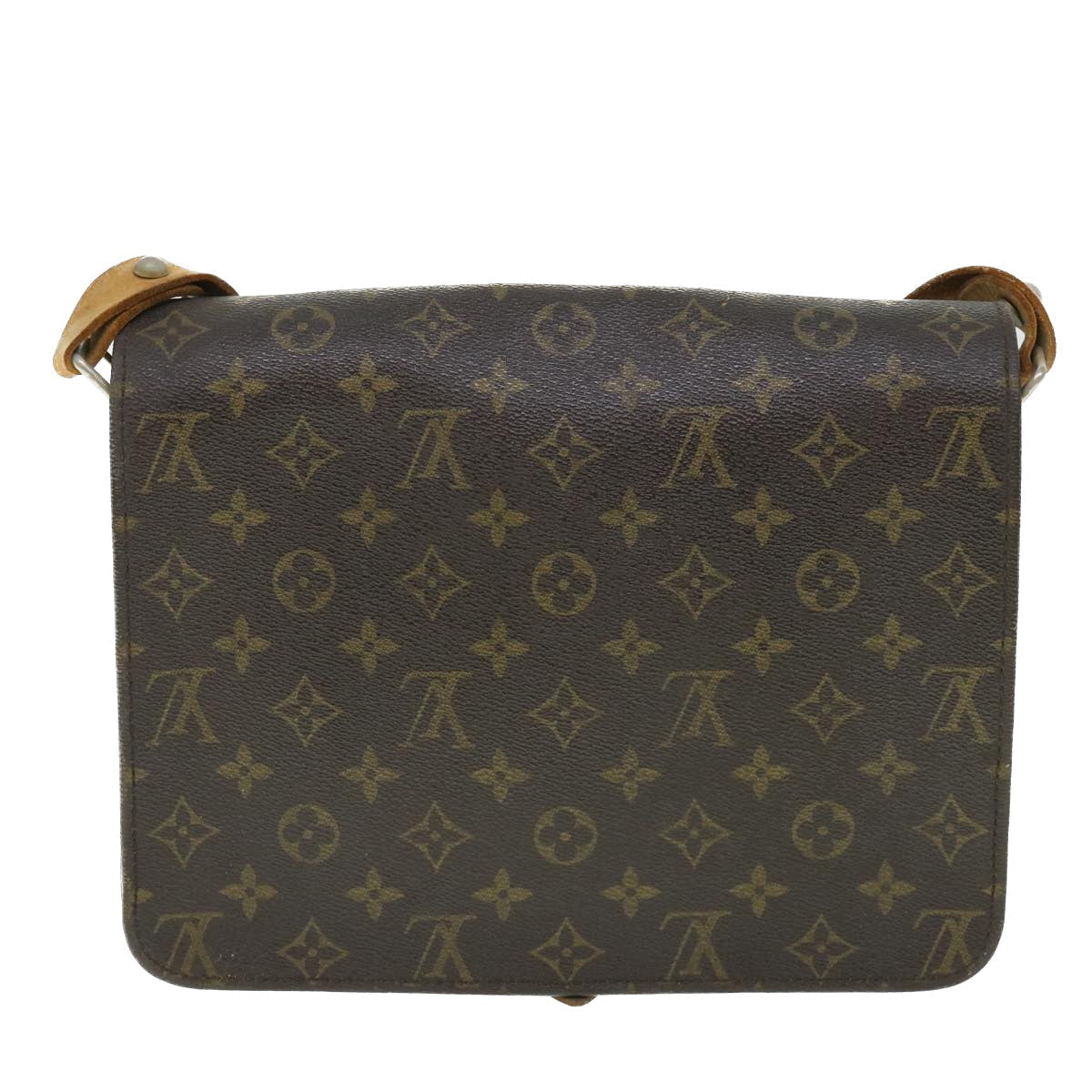 LOUIS VUITTON Monogram Cartouchiere GM Shoulder Bag M51252 LV bs8462