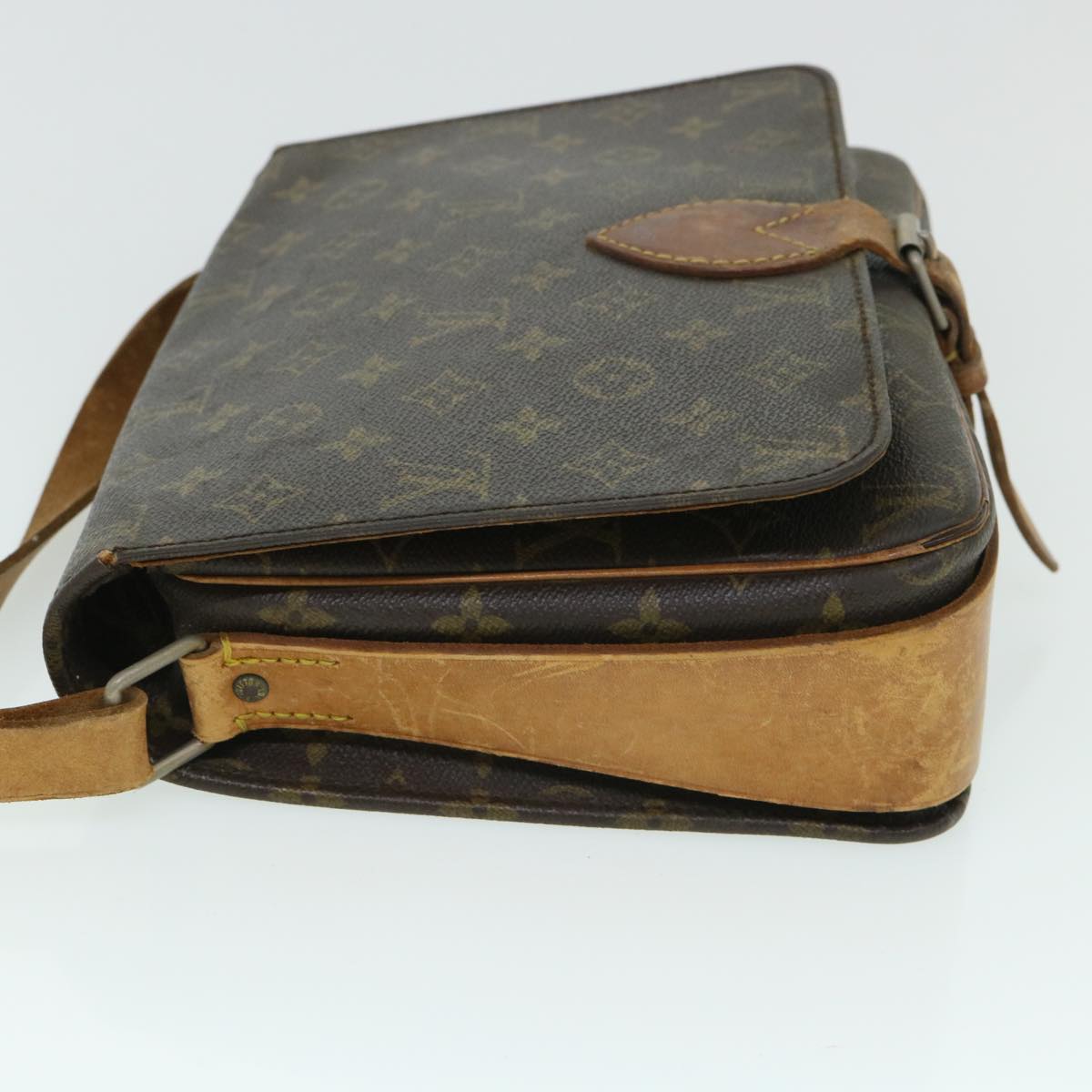 LOUIS VUITTON Monogram Cartouchiere GM Shoulder Bag M51252 LV bs8462