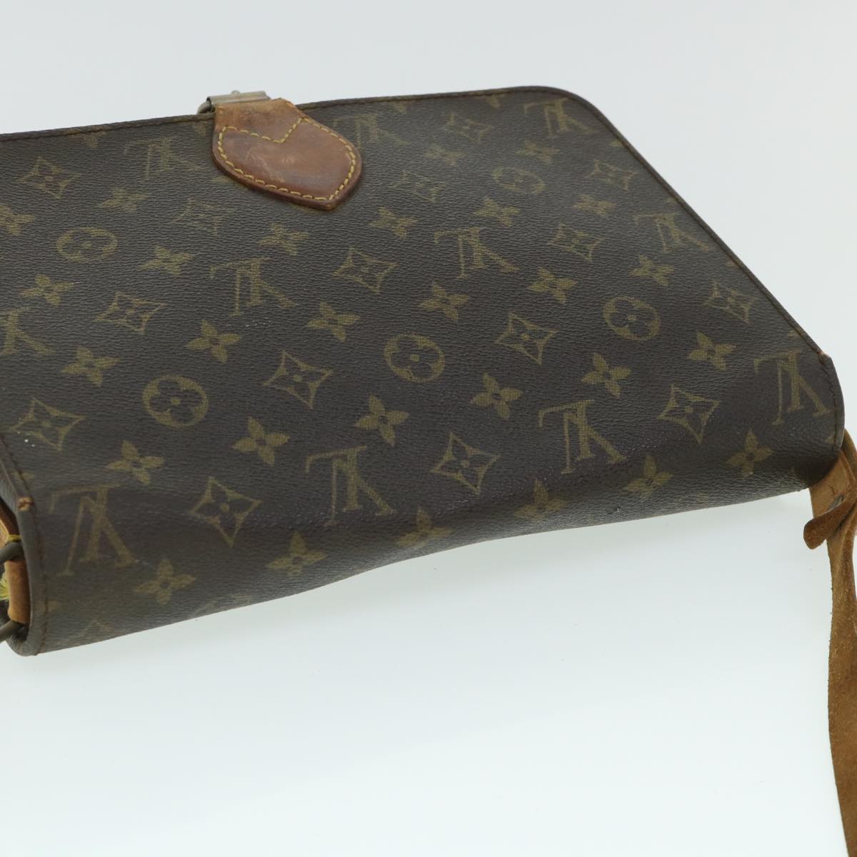 LOUIS VUITTON Monogram Cartouchiere GM Shoulder Bag M51252 LV bs8462