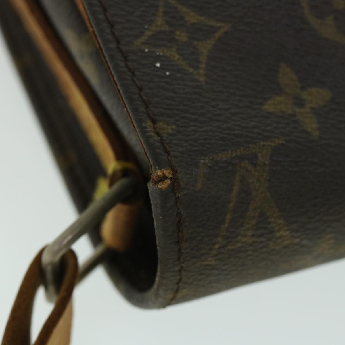 LOUIS VUITTON Monogram Cartouchiere GM Shoulder Bag M51252 LV bs8462