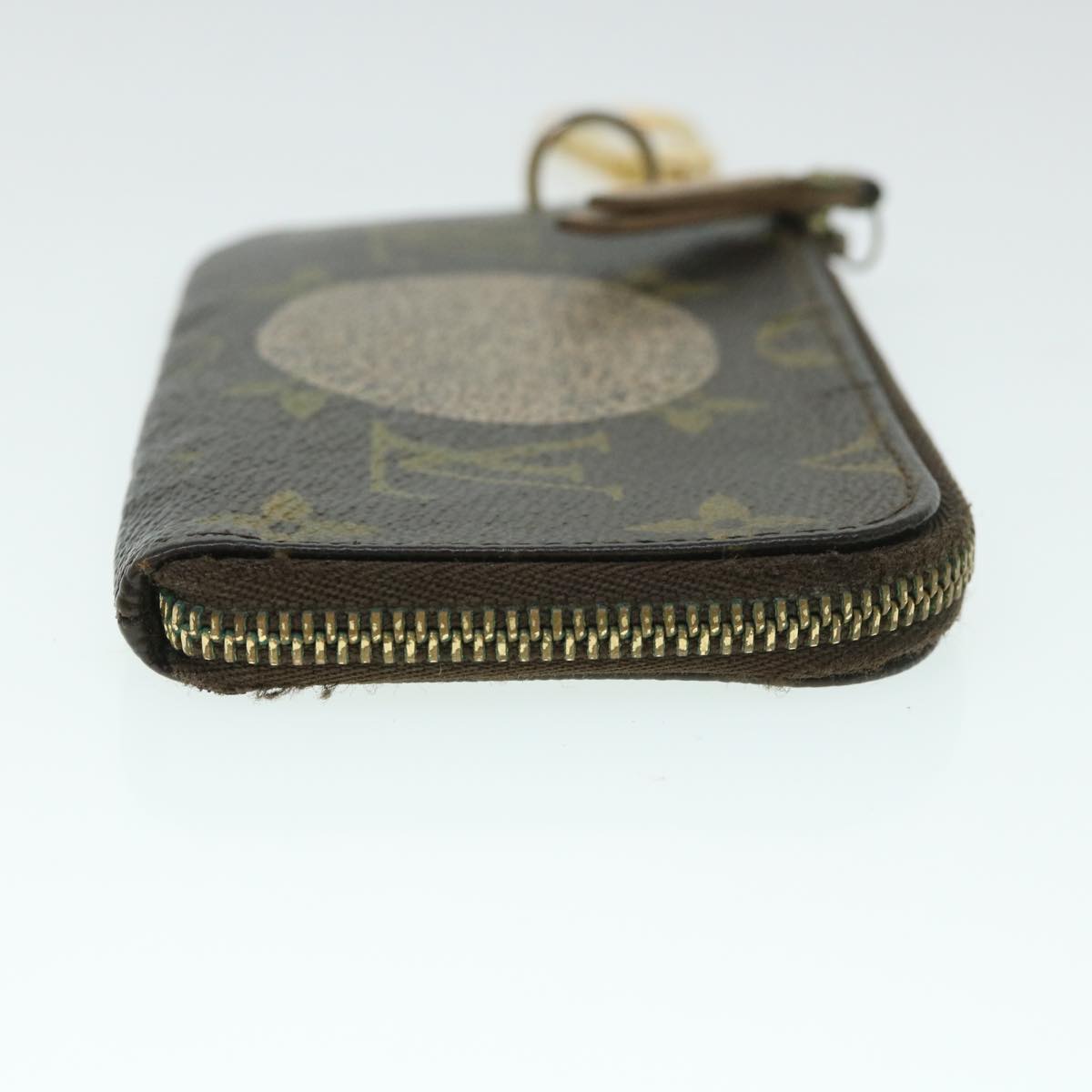 LOUIS VUITTON Monogram T&B Pochette Cles Coin Purse M58025 LV bs8466