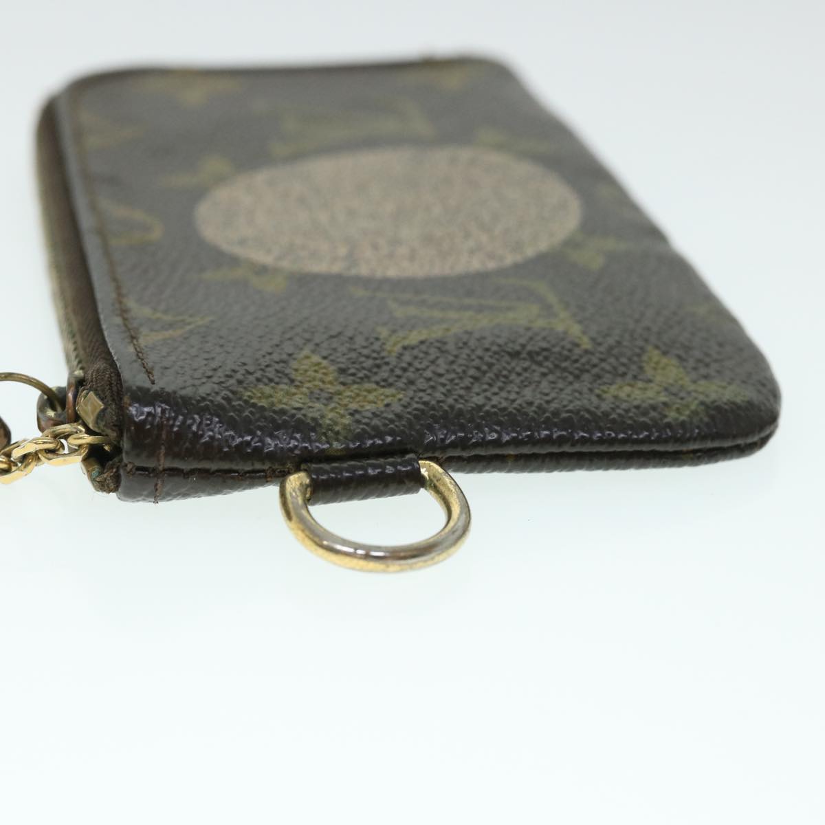 LOUIS VUITTON Monogram T&B Pochette Cles Coin Purse M58025 LV bs8466