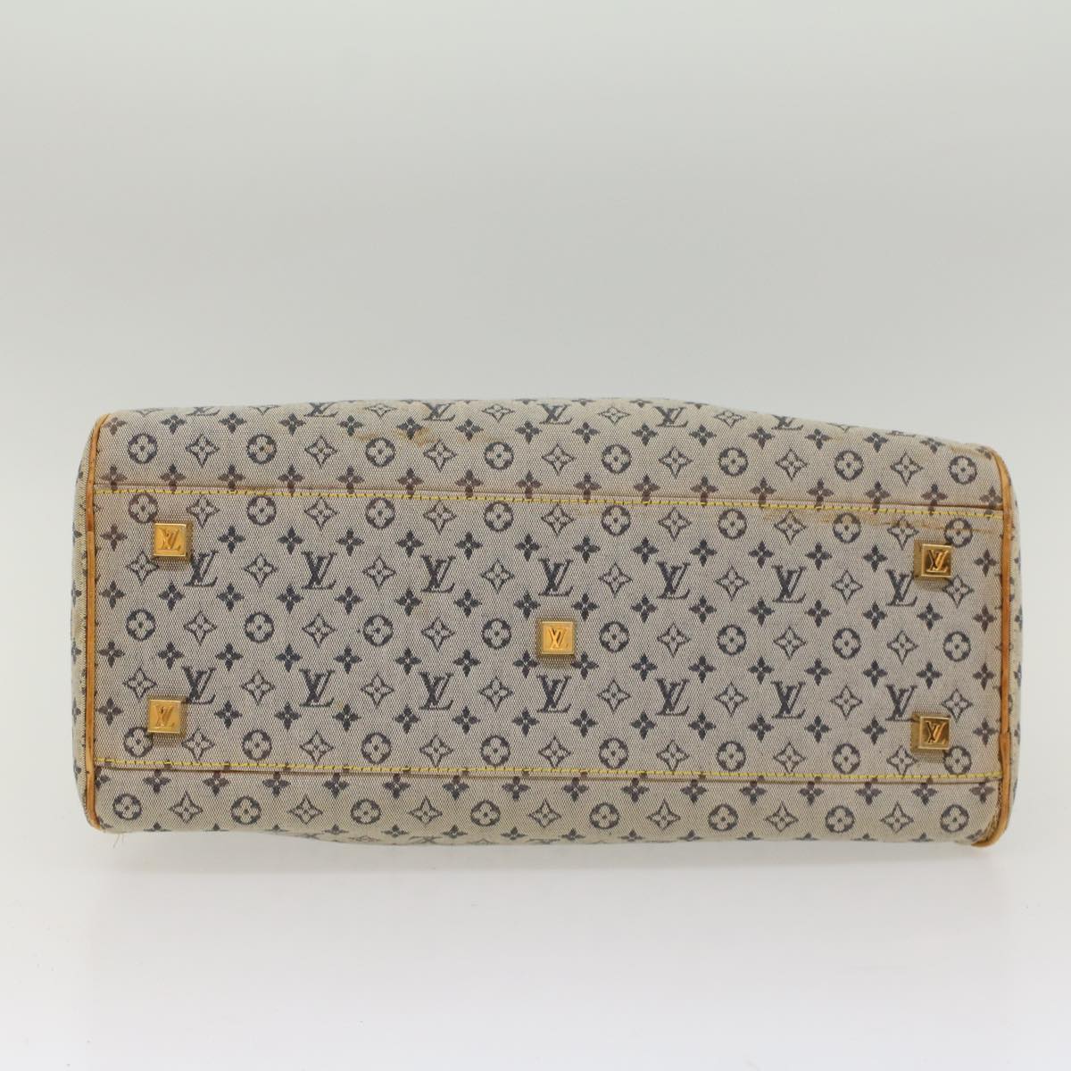 LOUIS VUITTON Monogram Mini Marie Hand Bag Blue M92003 LV bs8468