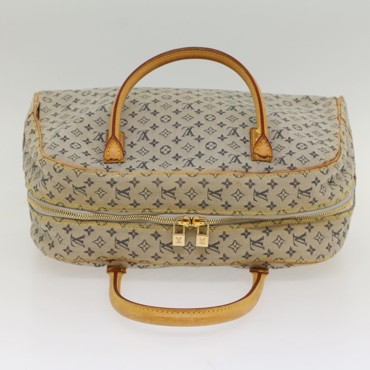 LOUIS VUITTON Monogram Mini Marie Hand Bag Blue M92003 LV bs8468