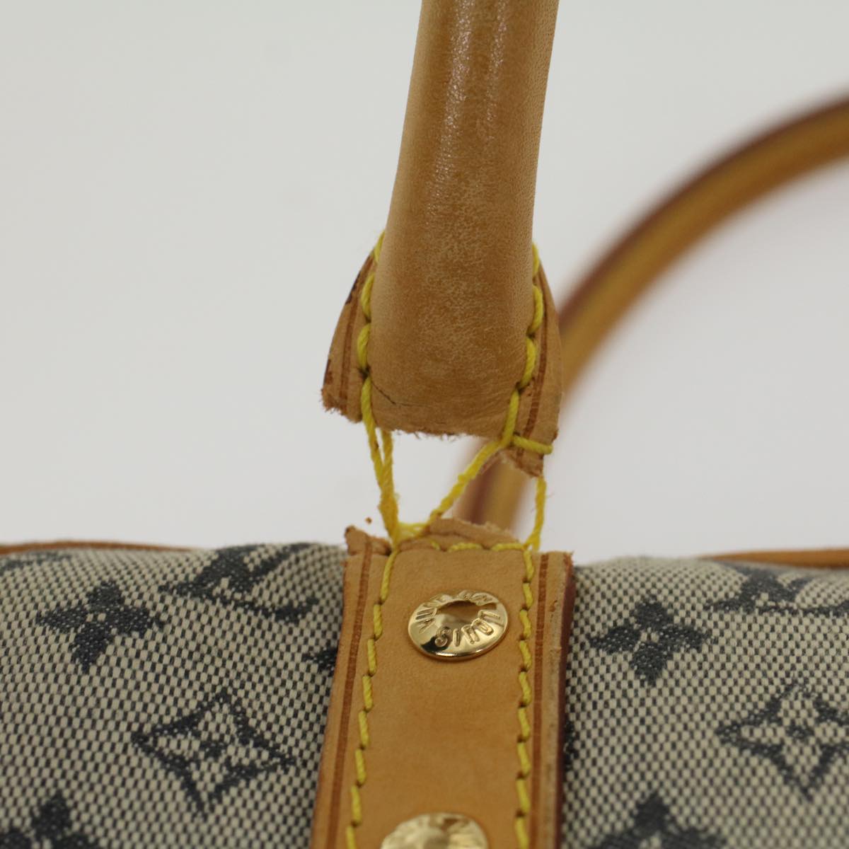 LOUIS VUITTON Monogram Mini Marie Hand Bag Blue M92003 LV bs8468