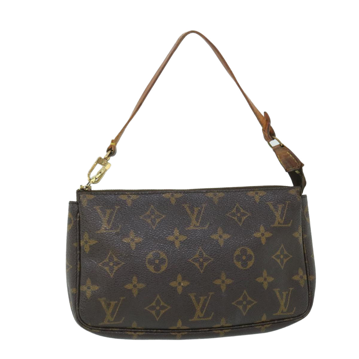 LOUIS VUITTON Monogram Pochette Accessoires Pouch M51980 LV bs8471