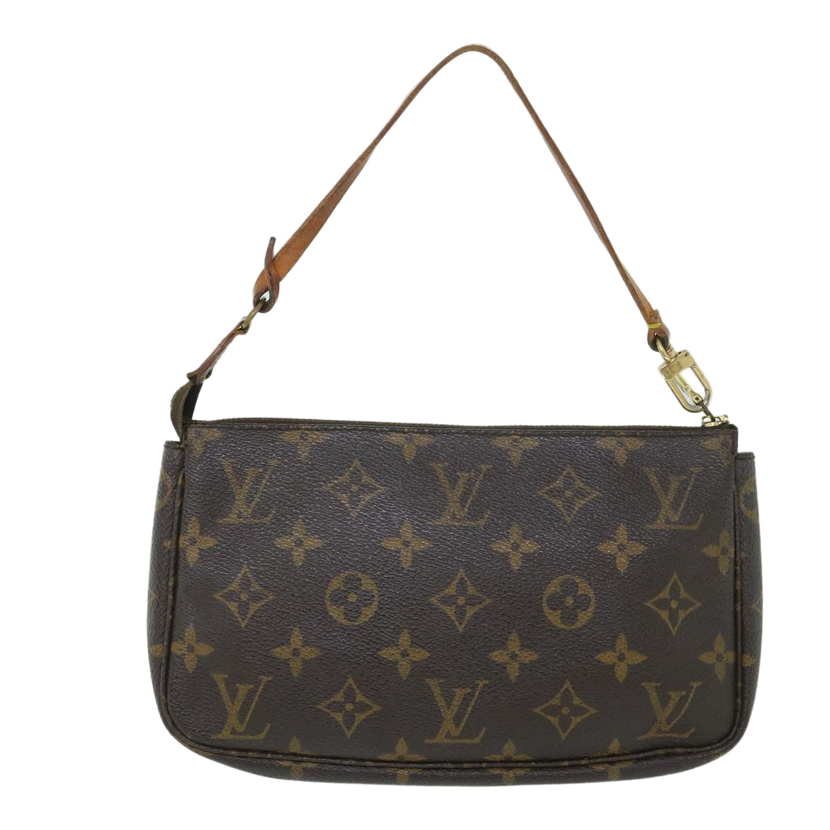 LOUIS VUITTON Monogram Pochette Accessoires Pouch M51980 LV bs8471