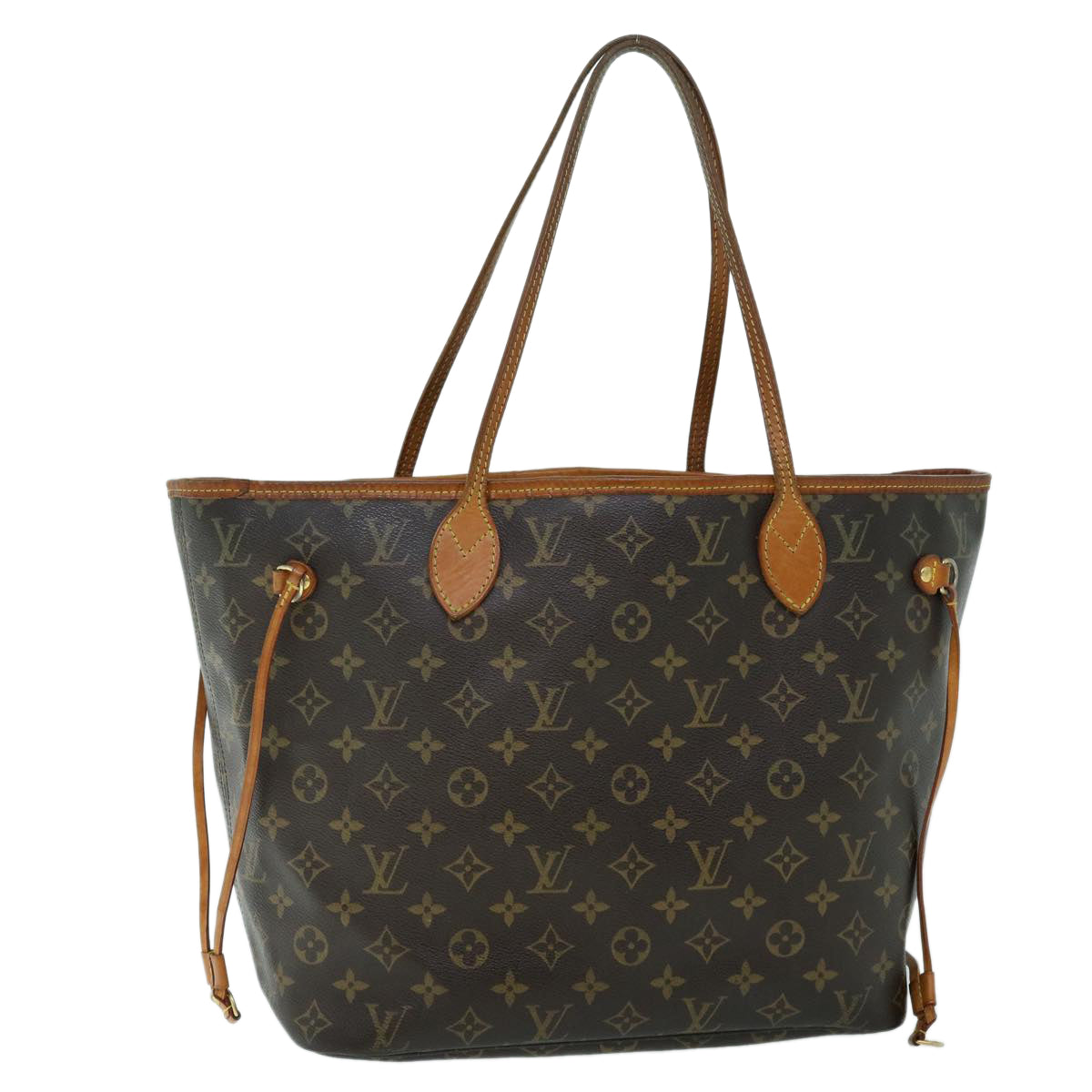 LOUIS VUITTON Monogram Neverfull MM Tote Bag M40156 LV bs8472
