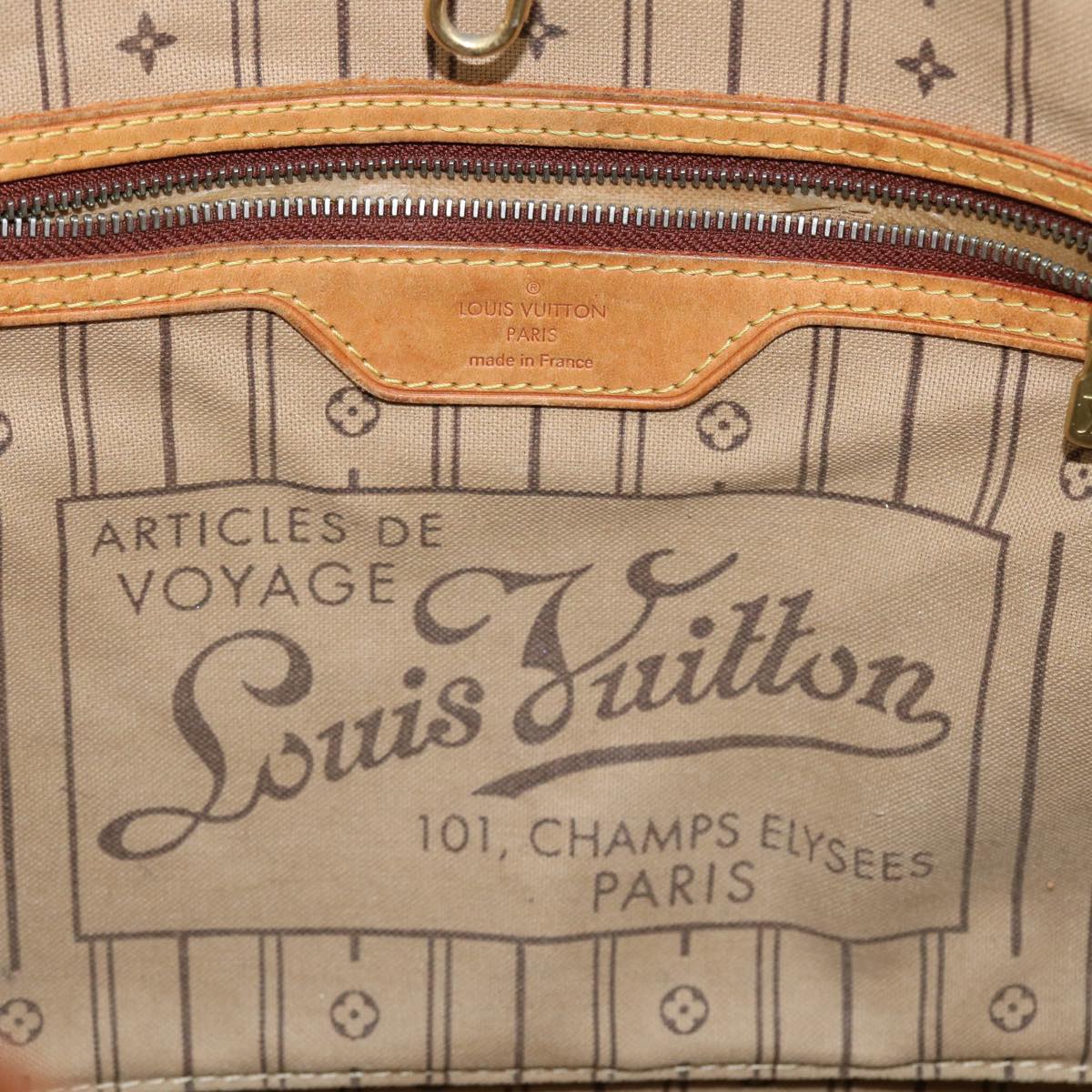 LOUIS VUITTON Monogram Neverfull MM Tote Bag M40156 LV bs8472